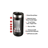 Les Artistes Paris Isı Yalıtımlı Çelik Termos Mug 350ml Beach